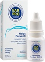 Ear Pro Alle natuurlijke zwemmers oordruppels voor kinderen en volwassenen - veilig en gemakkelijk te gebruiken oorbescherming Drop helpt Getrapt water te voorkomen, water gerelateerde oorproblemen, en te beschermen gehoor, (100 toepassingen, 1 verpakking)