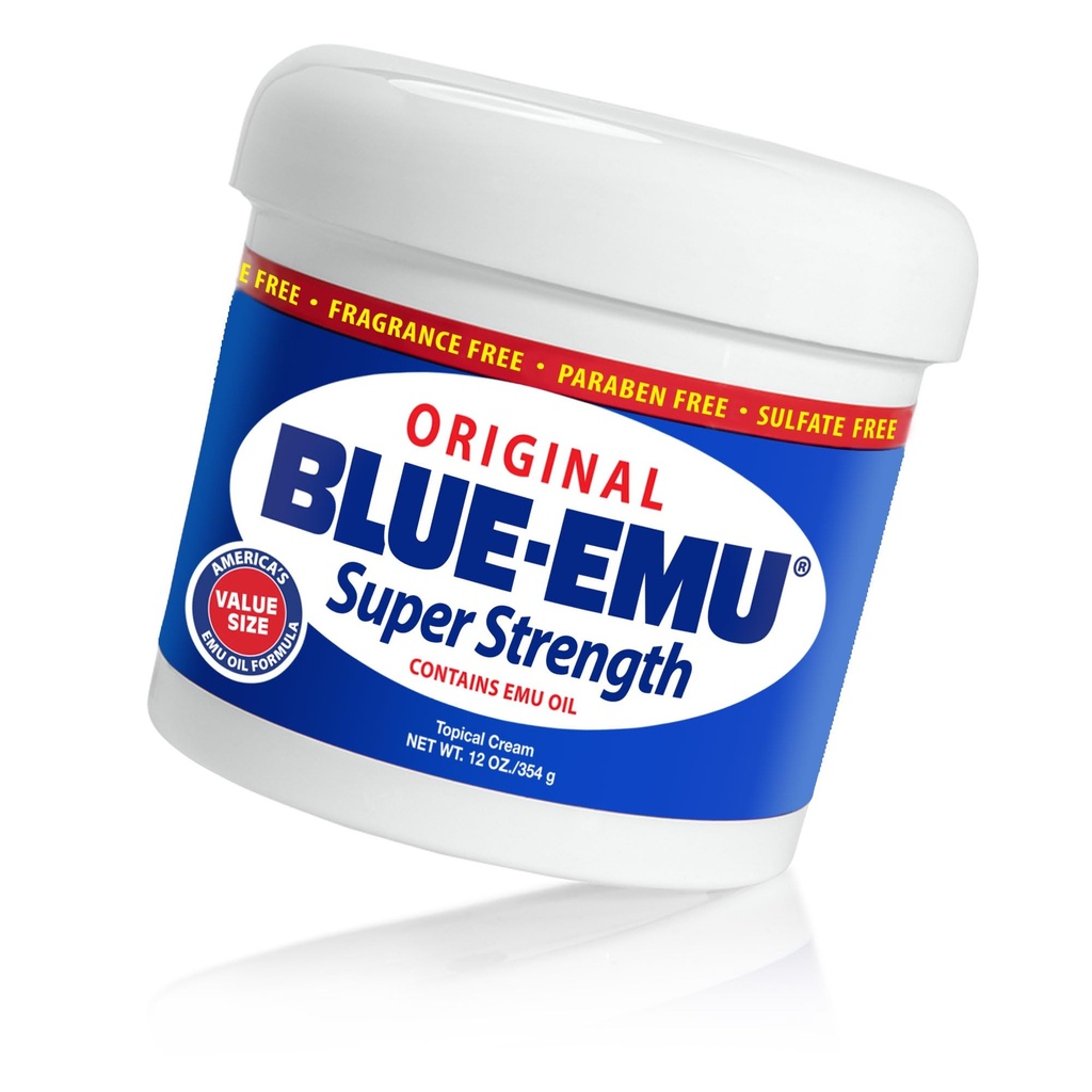 Crème Emu Bleue, 1 Pack 12 oz