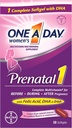 Eén dag Prenatale 1 met DHA & Foliumzuur Softgels, 30 ea (pakket van 6)