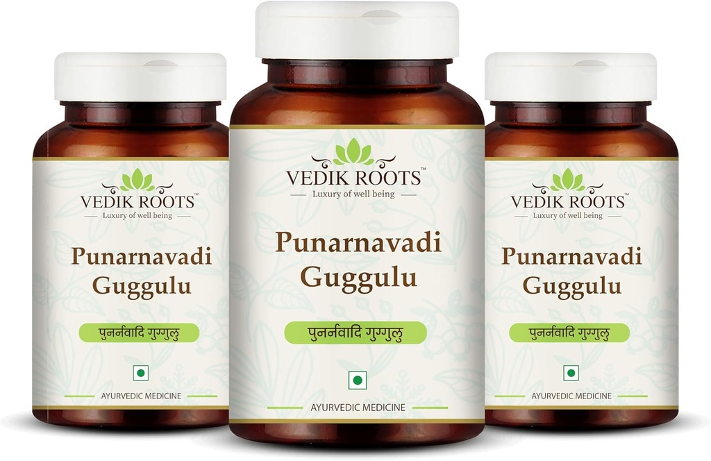 Punarnavadi Guggulu - Ondersteunt Nier- en Levergezondheid 
