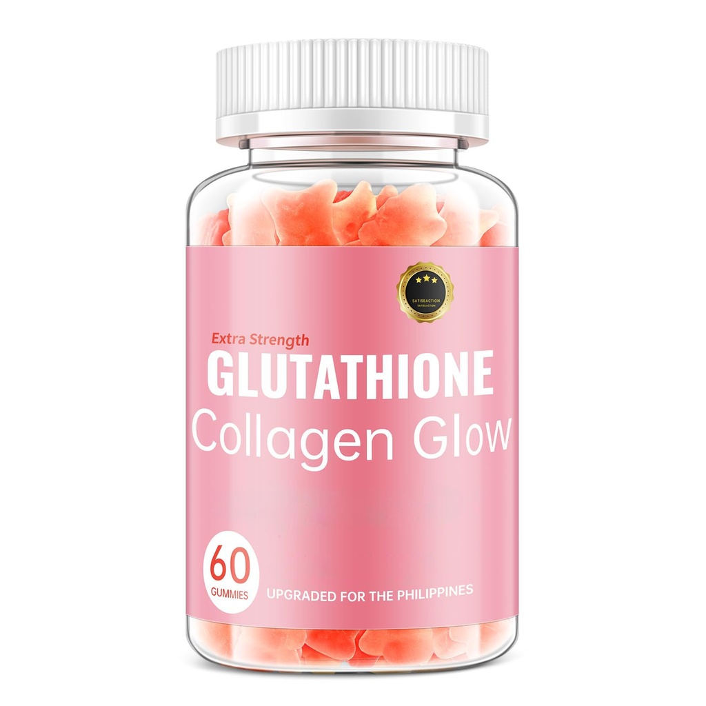 Glutathion Collagen Glow Gummies pour femmes, Glutathion Collagen Glow Gummies pour tache foncée, 60/120Pcs Korean Organic Glow Beauty Collagen pour soins de la peau(2)