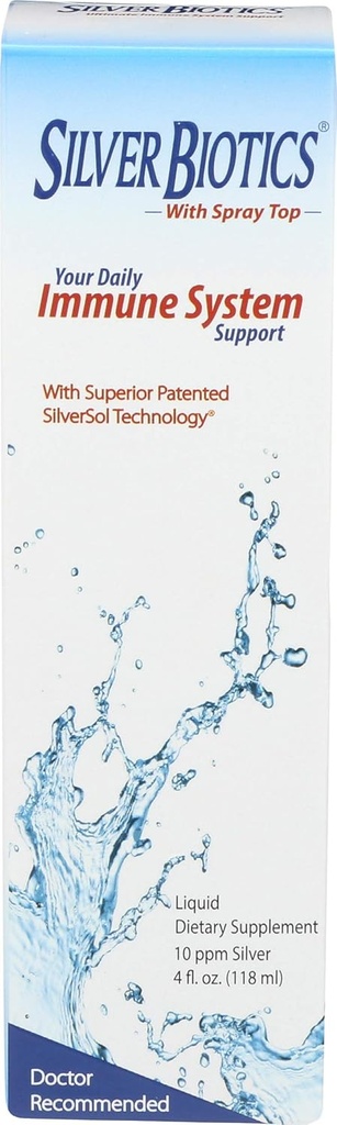 American Biotech Labs Silver Biotics Ultimate Immune System Support, 4 Fluid Ounce