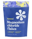 ASUTRA Magnesiumchloride Bath Flakes, 4 lbs - voor Ontspannende Voet & Body Soaks, Epsom Zout Alternatief, Snelle Absorptie