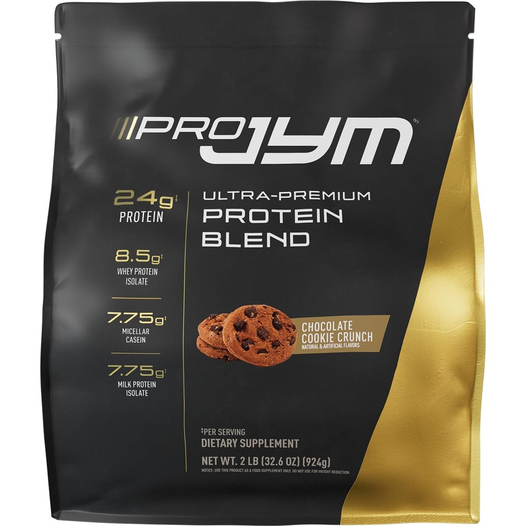 JYM Supplement Science Pro JYM Chocolate Cookie Crunch Proteïne Poeder - Wei Proteïne Isolaten, Caseïne, & Melk Proteïne, Lean Muscle Building for Men & Women, 22 Servers