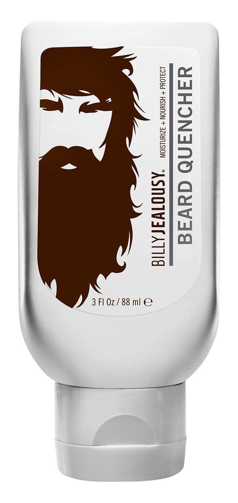 Billy Jalousy Beard Quencher, voeden en versterken Moisturizer voor Mane en huid met Shea Butter, Aminozuren en Black Hat Seed, Fights Frizz, Relives Itch en Flakes, 3 Fl Oz
