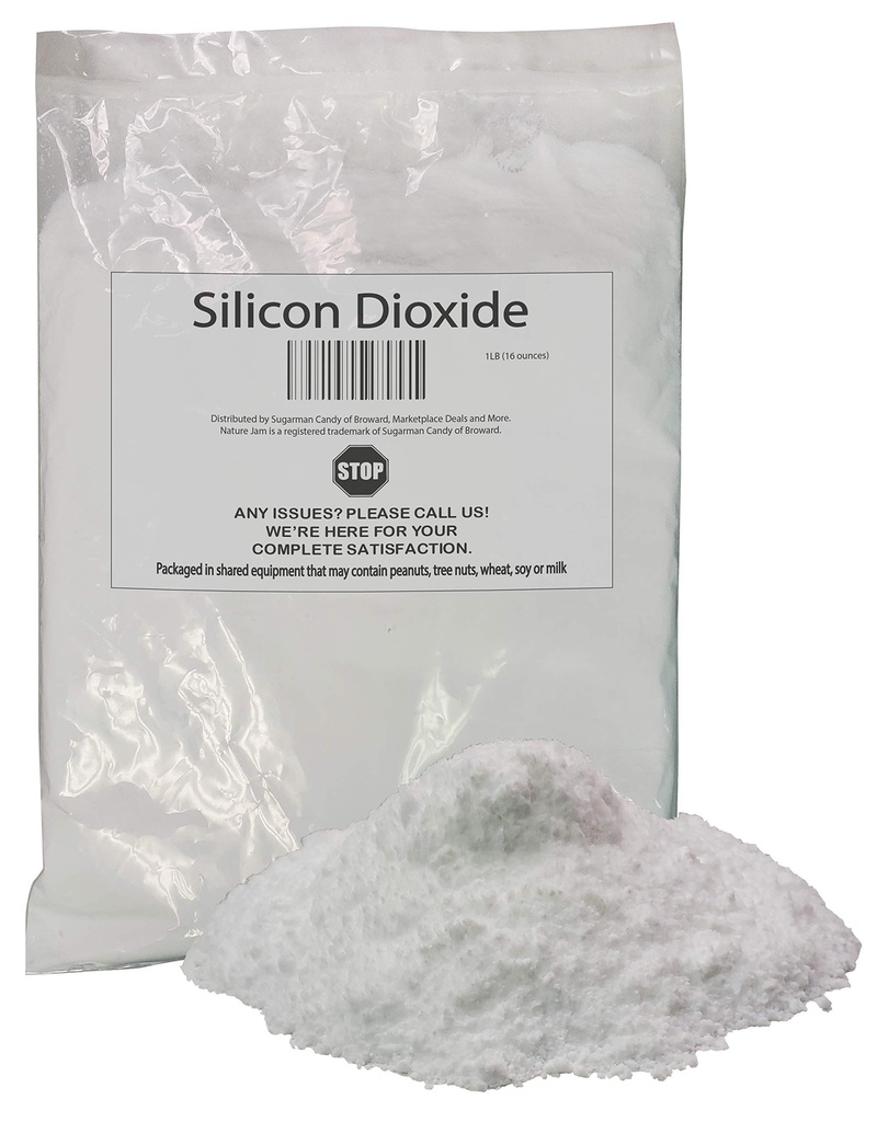 Dioxyde de silicium 1 Pound-Silica Agent anti-caking en poudre