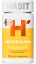 Supplément de métabolisme de l'habitude (60 capsules) - Soutient la santé digestive et le métabolisme, vitamine B12, sélénium, chrome, vinaigre de cidre de pomme, végétalien, non-OGM (1 paquet)