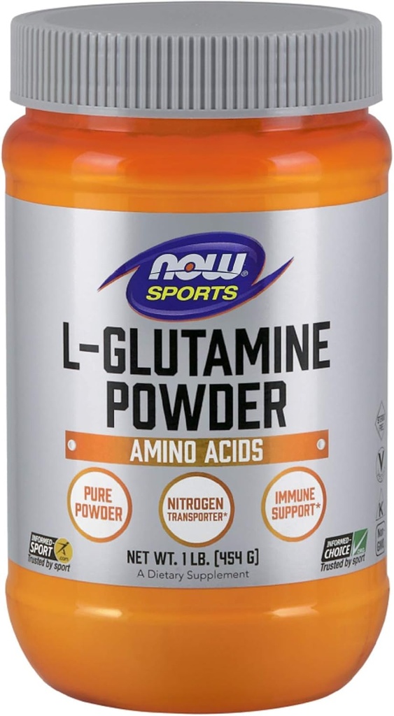 Nu Foods L-Glutamine Pure Poeder, 1-Pond