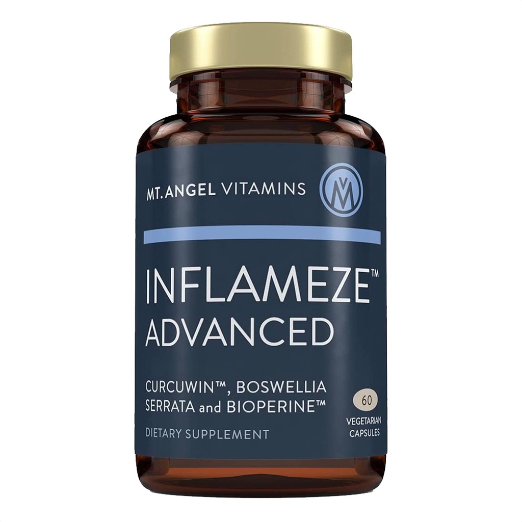 Mt. Vitamines de l'Ange : Inflammation avancée. Hygiène articulaire, Protection du collagène, Supplément curcuma, 60 gélules
