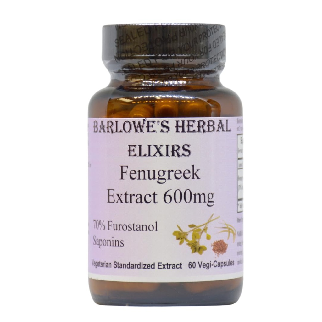 Barlowe's Herbal Elixirs Fenegriek Extract 