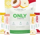 Variety Pack 1270 mg Electrolyte Powder - 3g Sugar - Monk Fruit Zoetstof - Geen kunstmatige smaken - Superfood Goji Berry - Vitaminen C, B6, B12 - On-The-Go Sticks - 1 Pack (16 Packets)