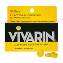 Vivarin, Cafeïne pillen, 200mg Cafeïne per dosis, veilig en effectief helpt u wakker te blijven, Geen suiker, Calorieën of verborgen ingrediënten, Energiesupplement, 40 tabletten