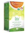 Davidson's Organics, Ayurvedic Infusies, Detox, 25-tal Tea Bags, Verpakking van 6