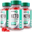 NutraRize (Pack of 3 Keto IQ Keto ACV Gummies, Formule pour la perte de poids avancée, complément alimentaire, Gomitas Avis (180 Gummies)