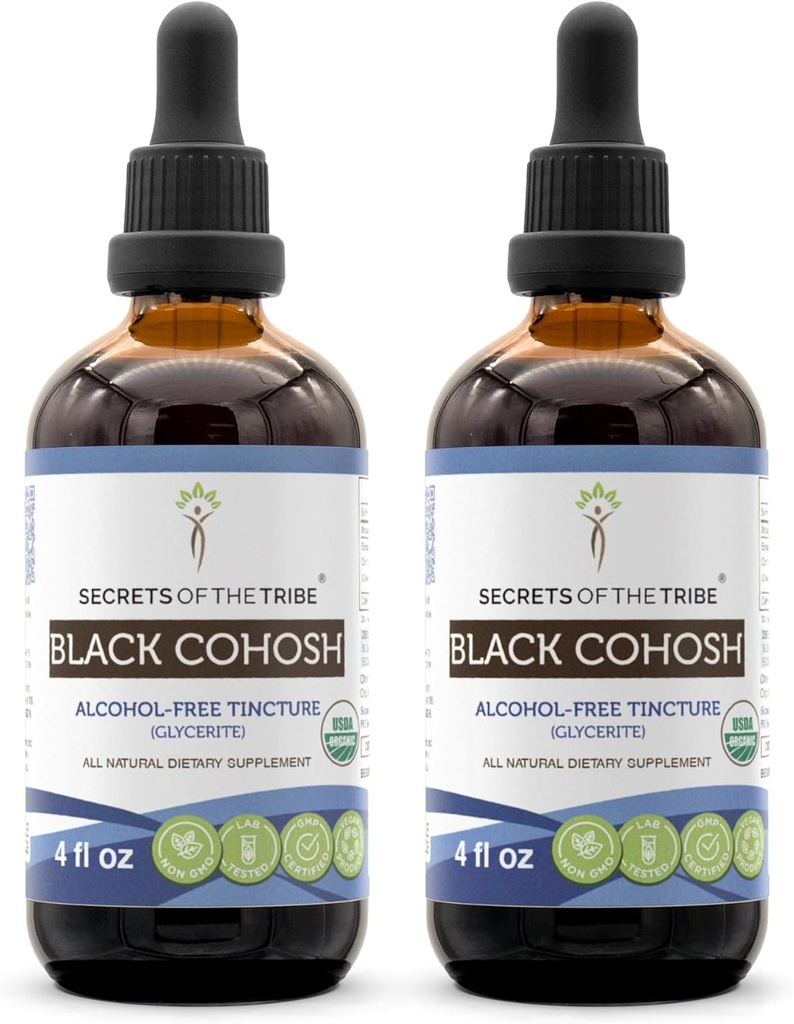 Geheimen van de Stam Black Cohosh USDA Organisch 
