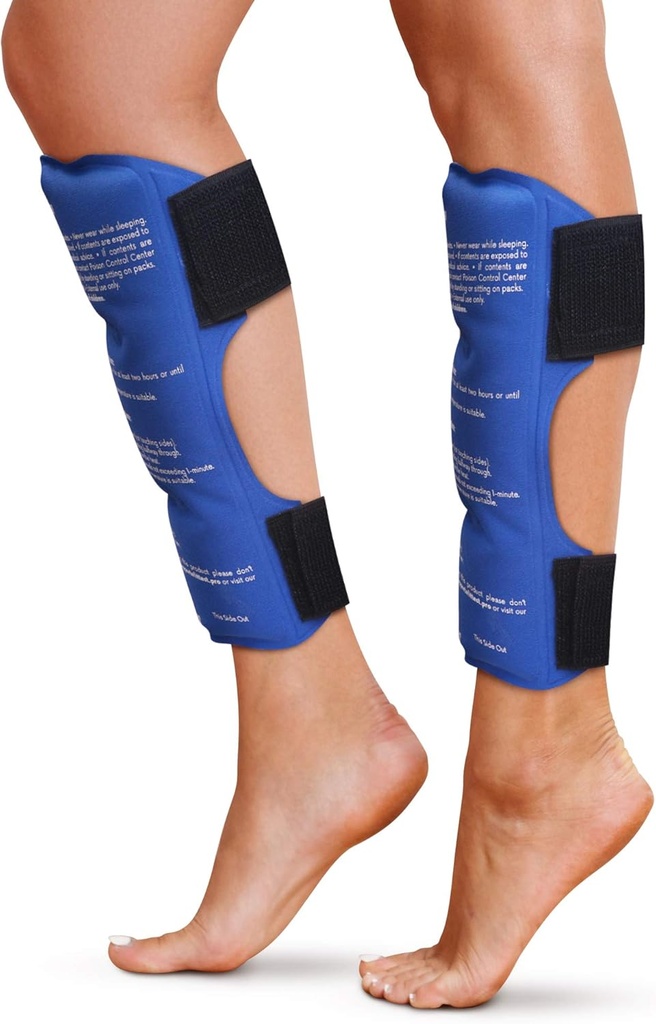 Shin Splint Ice Packs, HSA en FSA in aanmerking komende herbruikbare Hot and Cold Therapie Wrap 