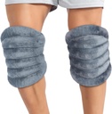 Atsuwell Magnetron Verwarming Pad voor knieën, Magnetron Verwarmde knie Wrap voor Elleboog, Krampen, Spier, Gezamenlijk, Knie Verwarming Pad Magnetron Warm Compressie, 2 Packs