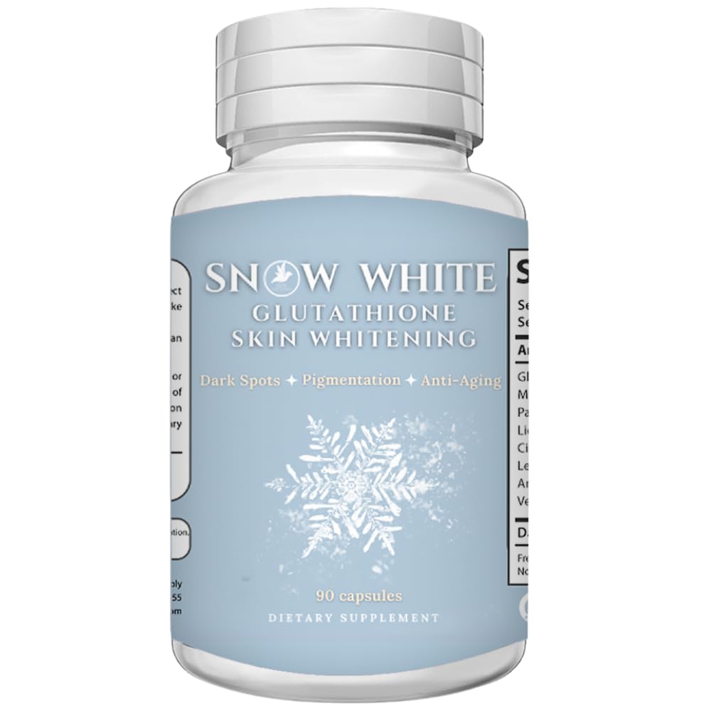 Glutathion whitening pillen - Herstellen van uw jeugd, Get Rid van donkere vlekken, acne littekens en hyperpigmentatie - Natuurlijke huid whitening pillen 