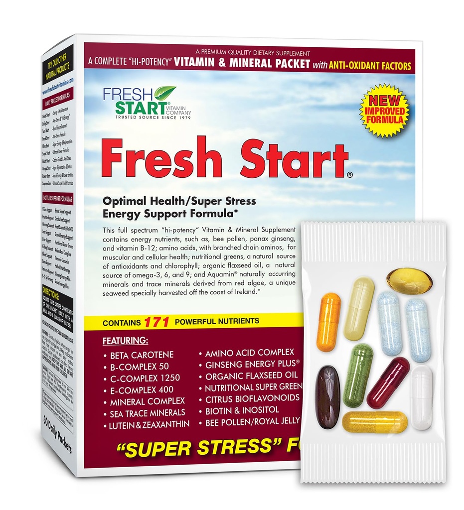 Fresh Start Complete Daily Vitamin Pack 