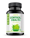 Cortisol Manager Supplément pour les femmes et les hommes Soutien adrénal avec Ashwagandha, Rhodiola Rosea, Saint Basilic, Mood & Sleep Support - Non-OGM, Capsules Vegan (60 comte)