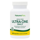 NaturesPlus Ultra One sans fer quotidien - 60 capsules à action rapide - Multivitamine et minéral avec bêta-carotène - végétalien, sans gluten - 60 portions