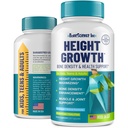 Hoogtegroei Maximizer - Made in USA - Natural Height Increase Booster & Bone Growth Pillen - Grow Taller Supplement voor volwassenen, tieners & kinderen - Vitaminen voor jongens en meisjes om te krijgen Taller