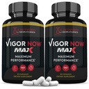 Laboratoires justifiés (2 Pack Vigor Now Max 1600MG avancé de la santé des hommes Formule 120 Capsules