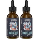 Liposomale Magnesium Citrate Drops for Gut and Bone Health, Mood and Stress Management, krachtige formule met vitamine B6 en zink Gluconaat 60ml (2.04 Fl Oz (pakket van 2))