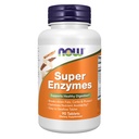 NOW Foods Supplementen, Super Enzymen, Geformuleerd met Bromelain, Ox Bile, Pancrean en Papain, Super Enzymen, 90 tabletten