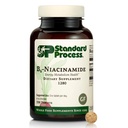 Standaardproces B6-Niacinamide - Ondersteuning van het energiemetabolisme en de gezondheid van het hart - Hulpmiddelen voor spijsverterings- en bloedcirculatiesystemen - Glutenvrije, niet-zuivel- en niet-zuivel- 90 tabletten (90 porties)