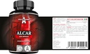APOLLO'S HEGEMONY acétyl L-Carnitine HCL 550 mg, ALCAR 150 Capsules végétaliennes, 5 mois d'approvisionnement, supplément à l'acide amino à haute résistance, soutient les fonctions cognitives et les niveaux d'énergie
