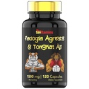 Fadogia Agrestis & Tongkat Ali Supplement: 1500mg - 120 Capsules 
