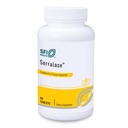 Klaire Labs SFI Health Serralase - Vegetarische Proteolytische Enzyme Blend with Serratia Peptidase & Bromelaine for Digestie, Sourced from Papaya & Ananas, Hypoallergeen (90 Enteric Coated Tablets)