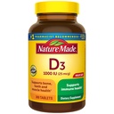 Nature Made Vitamin D3 1000 IU (25 mcg), Vitamin D Supplement for Bone, Teeth, Muscle and Immune Health Support, 300 Tablets, 300 Day Supply