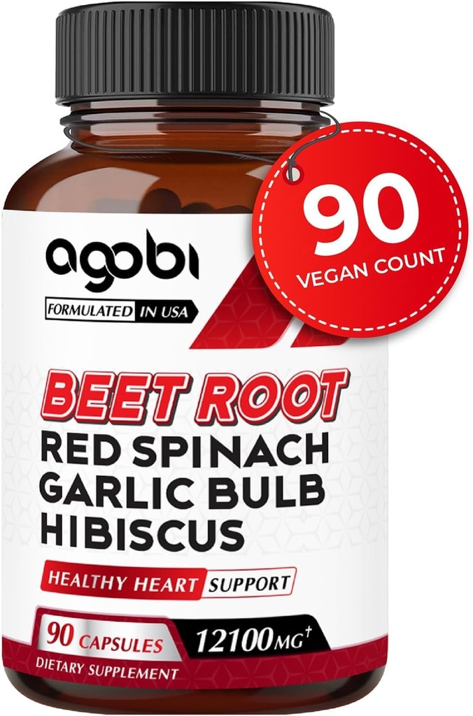 5in1 Beetwortelcapsules - Toegevoegd met rode