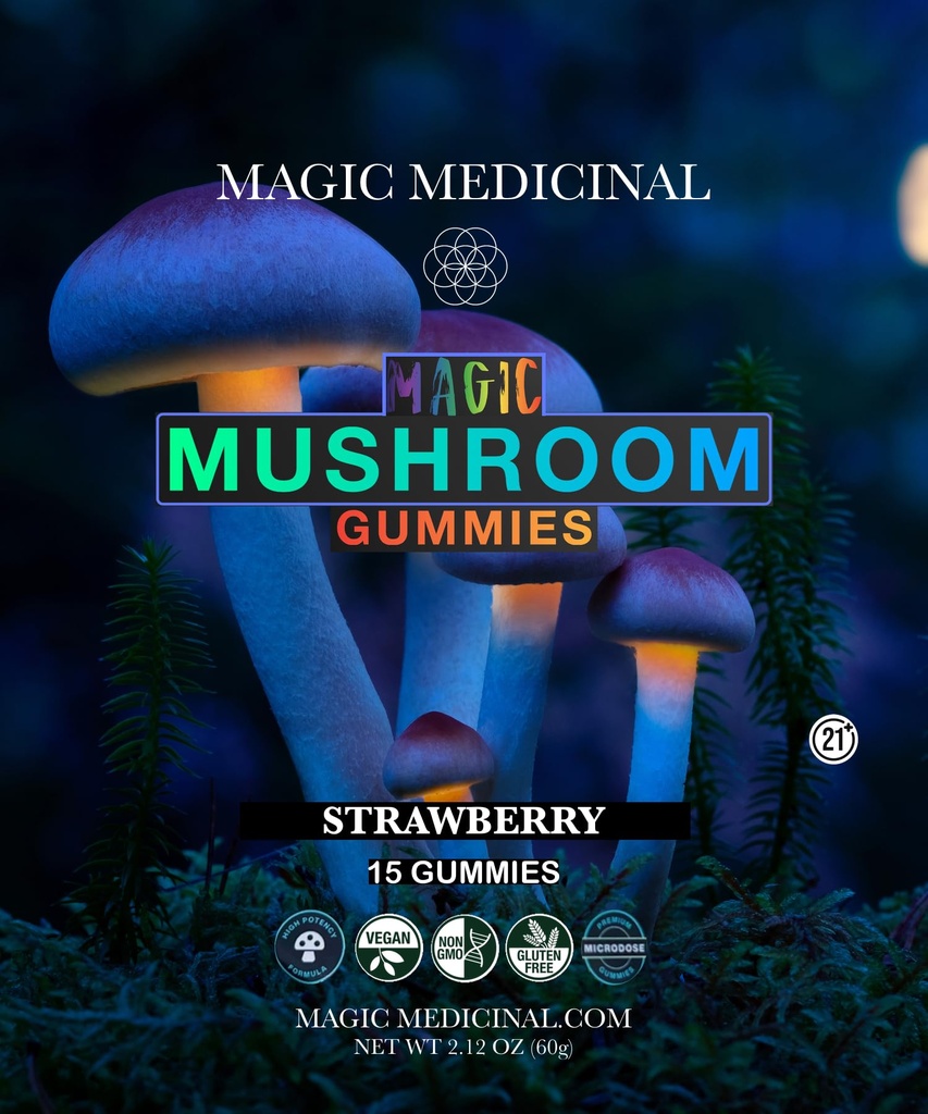 Gummies magiques de champignons médicinaux