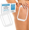 Huizen Waterdichte Bandages, Transparante Film Dressing, Waterdichte Bandages Post Chirurgische, 6x8, Wond Cover, Transparante Dressing, Wond Covers voor douchen, Water Proof Patches voor de huid, Groot