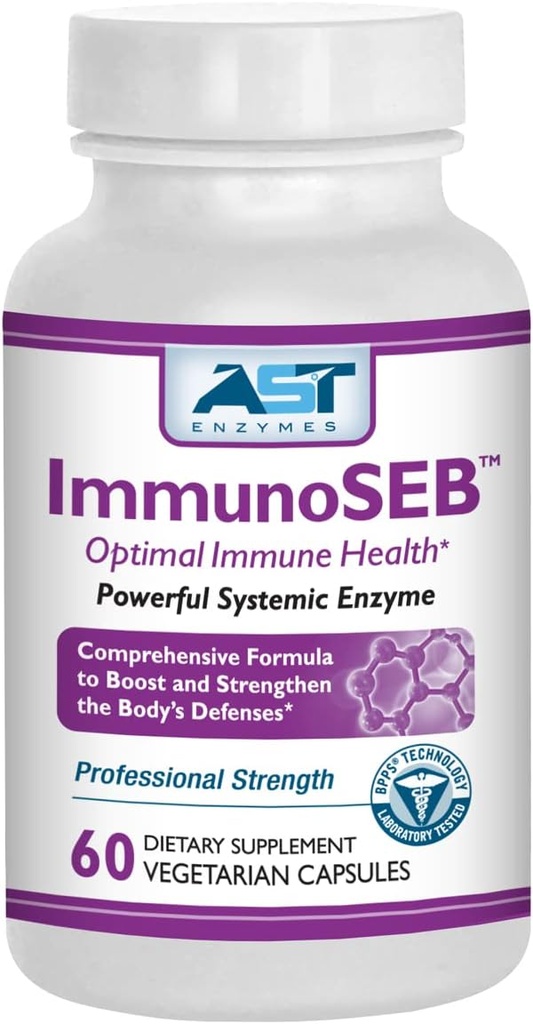 ImmunoSEB 60 Vegetarische Capsules - Immuungezondheid Systemische enzymen