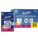 Juven Therapeutische Voeding Drinkpoeder Inclusief Collageen Peptiden, Aminozuren, en HMB voor Wond Healing Support, Fruit Punch, 30 Packets