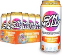 Gym Molly Orange Comté Crèmerie Boissons énergétiques Zéro Sucre Hydro Créatine de Végétaux BCAAs de B Vitamines de 16 fl oz (paquet de 12)