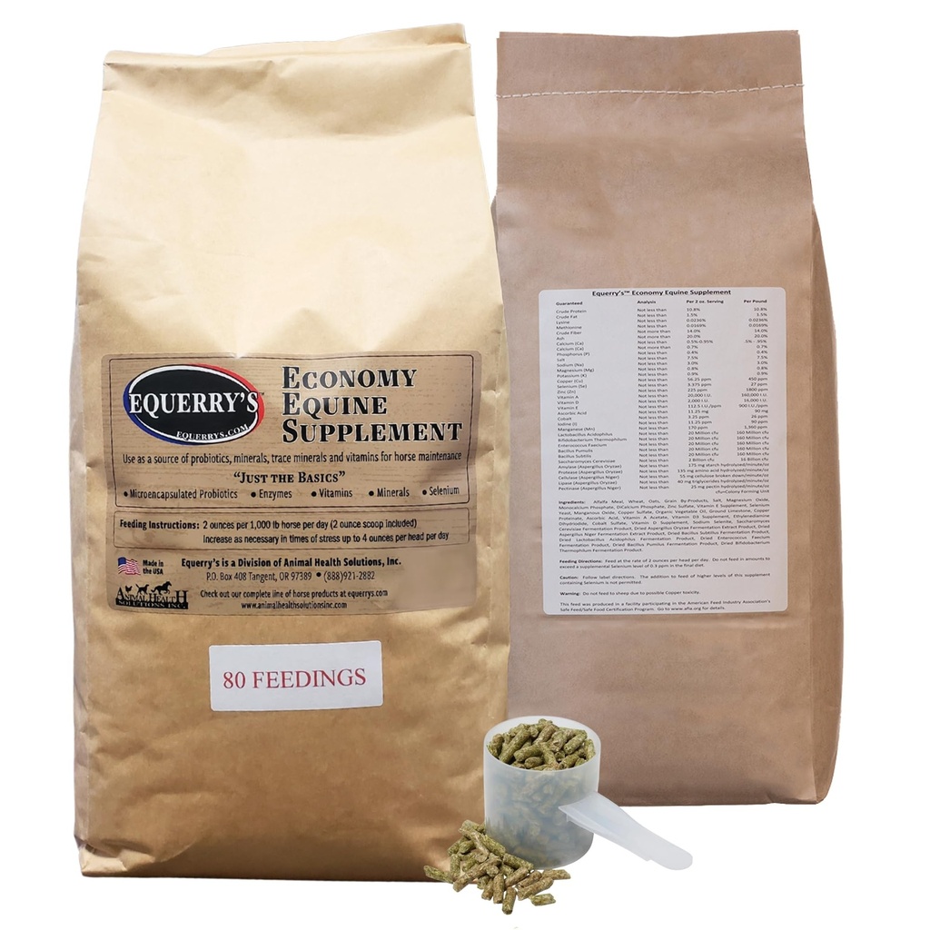 Equerry's Economy Equire Supplement - Horse Probiotics 