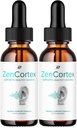 ZenCortex Tinnitus oordruppels - ZenCortex 24, Zen Cortex Liquid Drops, ZenCortex Reviews, ZenCortex Drops voor oorrelief (2 Pack - 2 maand levering)