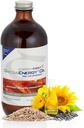 EnergieFirst Omega Energy Oil - Omega 3 & 6 Supplement met Vlaszaad, Zonnebloem, Sesamzaad en Pompoenzaadolie, Vegan Antioxidant & 12oz