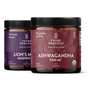 TRIBE ORGANISCS NOOTROPIC Duo - KSM66 Ashwagandha + Biologische Leeuwen Mane - Beyond Focus, Mind Awareness and Mind Health