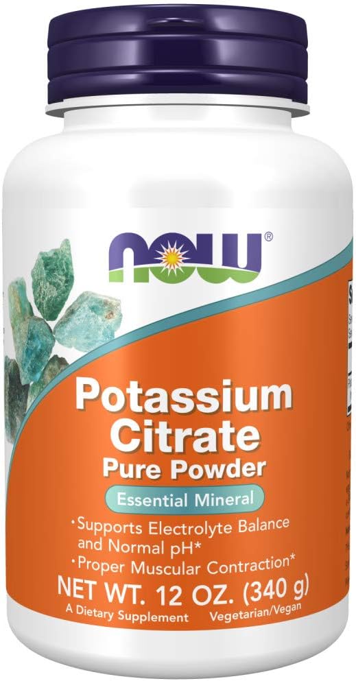Nu Foods Kalium Citroen Poeder 12 Ounce, 12,0 Ounce