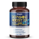 5-HTP + GABA met L-Theanine + L-Tyrosine - Mood & Focus, Geheugen & Energie, Rustige Slaap Ondersteuning - USA Made & Tested (150-day Supply (pack of 1))