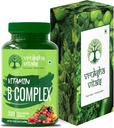 Generieke vitamine B complex 100% RDA - 200 tabletten/capsules - B vitamines supplement (B1, B2, B3, B5, B6, B7, B9, B12), groen