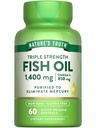 De waarheid van de natuur Driedubbele sterkte visolie Softgels .. ...... ..... ..... .... ... 60 Telling .. Actieve Omega 3