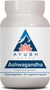 Ayush Kruiden Ashwagandha Capsules - Ashwagandha voor mannen en vrouwen, Ashwagandha Supplementen, Pure Ashwagandha Wortelpoeder voor Stress, 500mg per pil - 120 Vegetarische Capletten (1 telling)