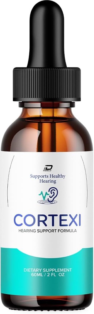 Cortexi Tinnitus oordruppels - Cortexi 24, Cortexi Liquid Drops, Cortexi Reviews, Cortexi Drops voor oorreliëf (1 Pack - 60 ML)
